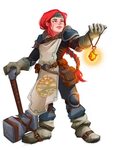 Art Commissioned my Dwarf Cleric, Eyir Lifdagar! Female dwar